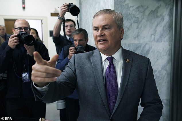 House Oversight Chairman James Comer (Pictured) has said he feared the strong of deaths and disappearances throughout the US was part of a 'sinister' plot