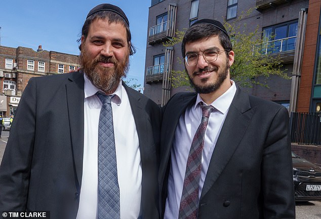 Ido Berman, 38, and Isaac Cohen, 41, have been hailed as heroes after confronting the attacker