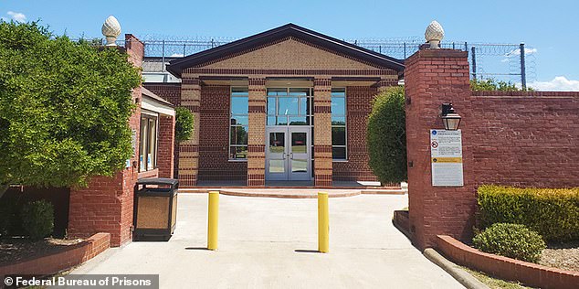 He is currently being held at low security federal correctional facility for male inmates, FCI Seagoville, in Seagoville, Texas which is in the Dallas-Fort Worth metropolitan area