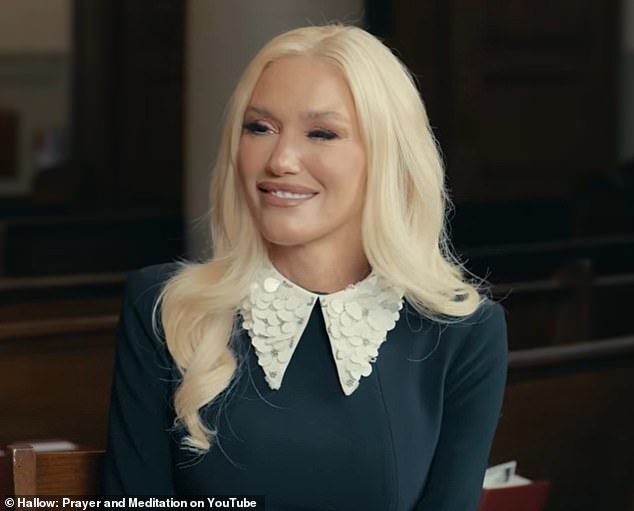 Stefani turned to Christianity after welcoming her third child at age 44, an experience she called her 'first miracle,' she said on Hallow: Prayer and Meditation on YouTube