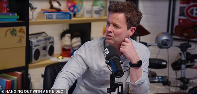 Speaking on their podcast Hanging Out, Dec said: 'I saw David Haye on the way out, he had "what about that then? Hope you get some good ratings for that one"'