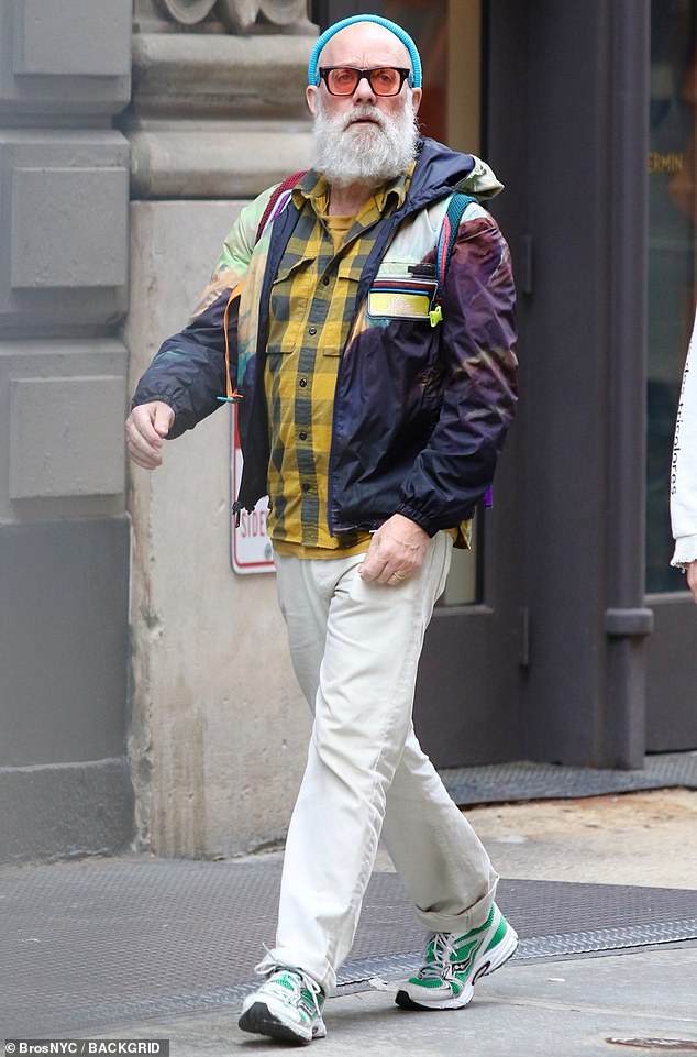 When he surfaced in Manhattan this week at the age of 66, his once clean-shaven cloven-in-marble features were concealed by a festively bushy white beard