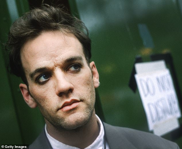 He is none other than Michael Stipe, who is beloved by alt rock fands around the world as the frontman of the 1980s and 1990s band REM; pictured 1989 in Belgium
