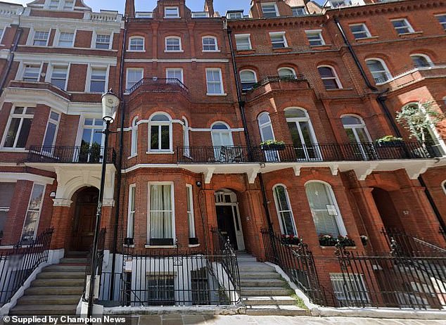 Both Ms Sara and the Wagners lived in flats ina Grade-II listed building in Lennox Gardens, with properties there valued at up to £40m
