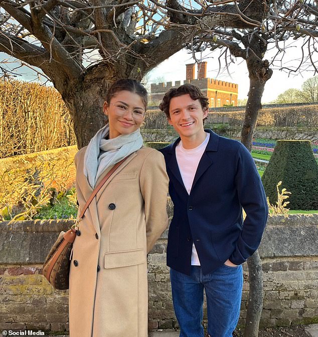 Tom Holland and Zendaya are also Richmond residents: the pair pictured enjoying a date at Henry VIII's former home by the Thames, Hampton Court Palace, in the spring of 2023