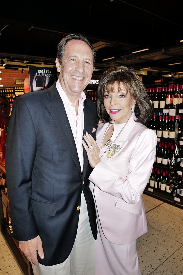 The stunning actress, 92, was joined by her actor husband, 61, put on a typically stunning display as she stepped out in an elegant dress and matching blazer