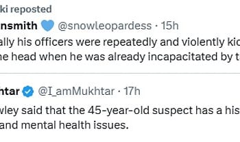 Zack Polanski has retweeted a post suggesting hero policemen who disarmed the Golders Green terrorist were heavy handed