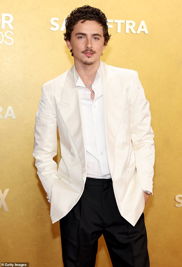 'Timothee Chalamet,' Hart said during a rapid-fire roast. 'The body of a German woman'