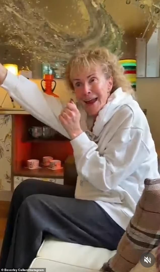 The soap star has been giving fans updates on her health ever since and on Thursday she gave some positive news in an Instagram video