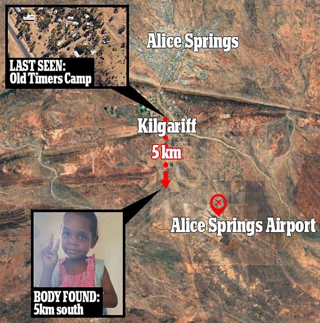 Kumanjayi Little Baby went missing from a camp near Alice Springs