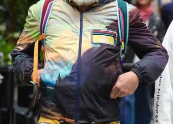 A member of one of the top alt rock bands of the genre's heyday was spotted looking sprightly out and about in New York this week