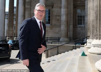 On Monday, Keir Starmer told the Commons he found it ‘incredible’ that he’d not been alerted to the problems swirling around Mandelson’s security clearance