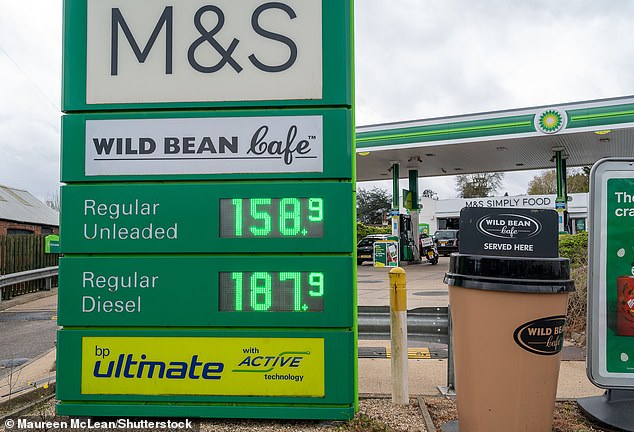 Drivers already paying over 20p a litre more for petrol at the pump (up from 133p a month ago to 154.45p on average now) thanks to Trump’s War