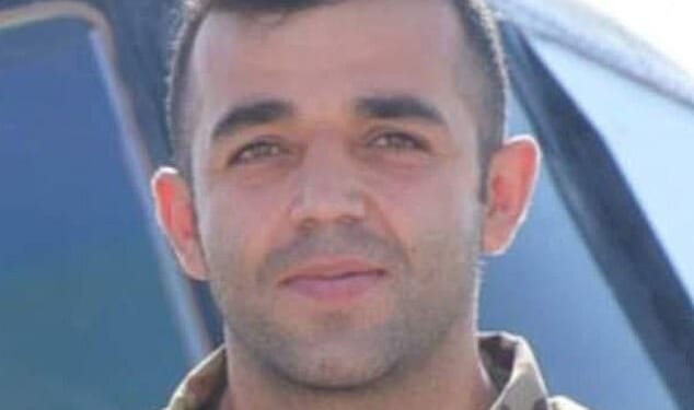 Noor Aziz Ahmadzai, 39, worked as a translator for UK forces in Afghanistan before he was forced to flee the country dressed as a woman to evade the Taliban