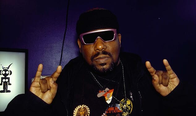 Influential musical artist Afrika Bambaataa died in Pennsylvania on Thursday at the age of 67 after battling cancer. Pictured in NYC in 1999