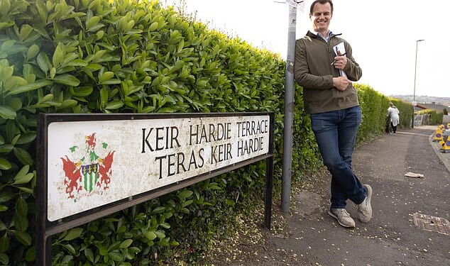 The Daily Mail's Guy Adams on Keir Hardie Terrace in Swffryd, south Wales, a road named after the Labour party's 'founding father'
