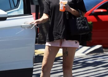 Amanda Bynes looked slimmer than ever as she went for a coffee run in Los Angeles on Friday