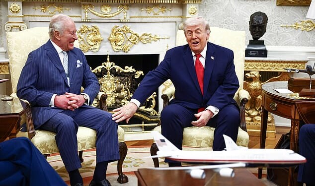 Donald Trump has hailed the relationship between the US and the UK as having the 'strongest and deepest of roots'