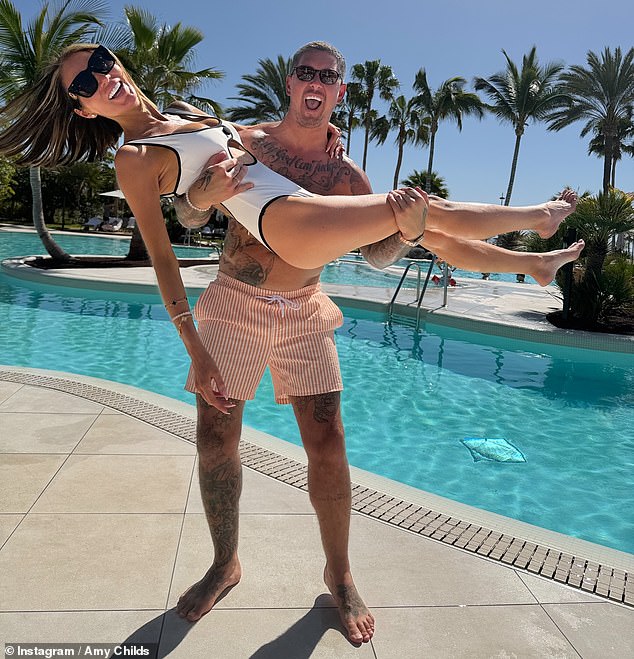 The TOWIE star is set to tie the knot later this year, and has shared how she's hitting the gym to get a stronger physique after stress made her 'lose a little more weight than she wanted'