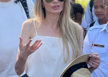 Angelina Jolie appeared in Cambodia this week after shocking fans with a seemingly new look