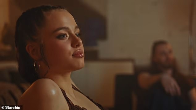 On Thursday the 19-year-old dancer made a cameo in a teaser for the song What's A Girl To Do, out April 7