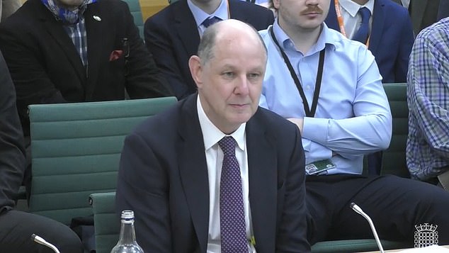 Philip Barton told MPs that the Cabinet Office initially argued the New Labour architect was a 'fit and proper person' and did not need to go through 'developed vetting'