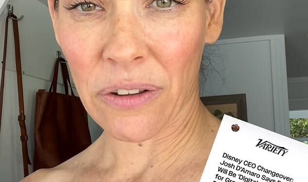 Evangeline Lilly, 46, blasted Disney in an Instagram post on Thursday in response to reports earlier this month that the media giant would lay off around 1,000 employees