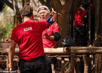 Ant and Dec have confirmed that the whole I'm A Celebrity cast will in fact be at the live final on Friday night after a drama-filled series (Adam Thomas and Jimmy Bullard seen having a row)