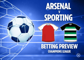 Arsenal vs Sporting preview, predictions, free betting tips and odds for Champions League tie