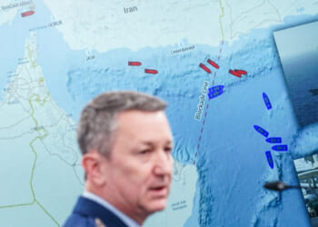 As US blocks Strait of Hormuz, Navy prepares for showdowns