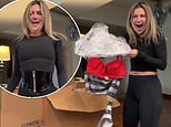 Ashley Roberts, 44, digs her Pussycat Dolls costumes out of storage to try on corsets and skimpy mini skirts ahead of reunion tour