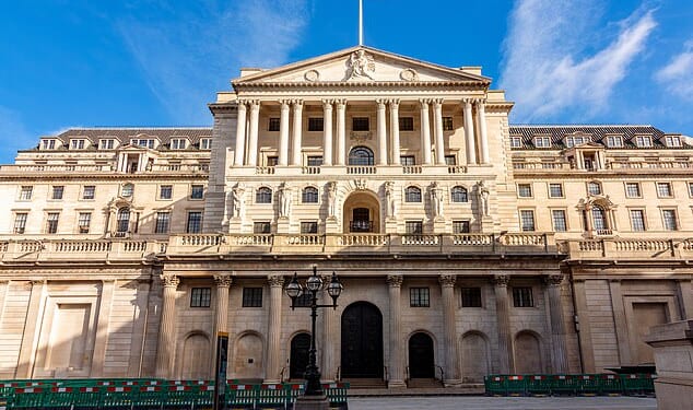 Rates headed up: The Bank of England is no longer expected to cut interest rates this year