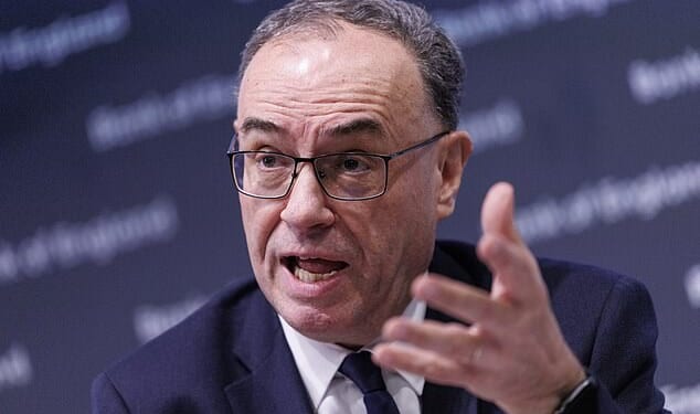 Bank of England Governor Andrew Bailey has warned of a 'very big energy shock'