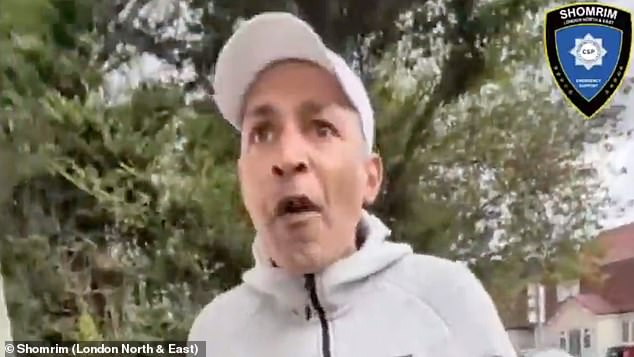 A Jewish man has been left fearing for his life after a stranger began punching out and shouting 'dirty mother f****** Jew' at his victim during the unprovoked assault