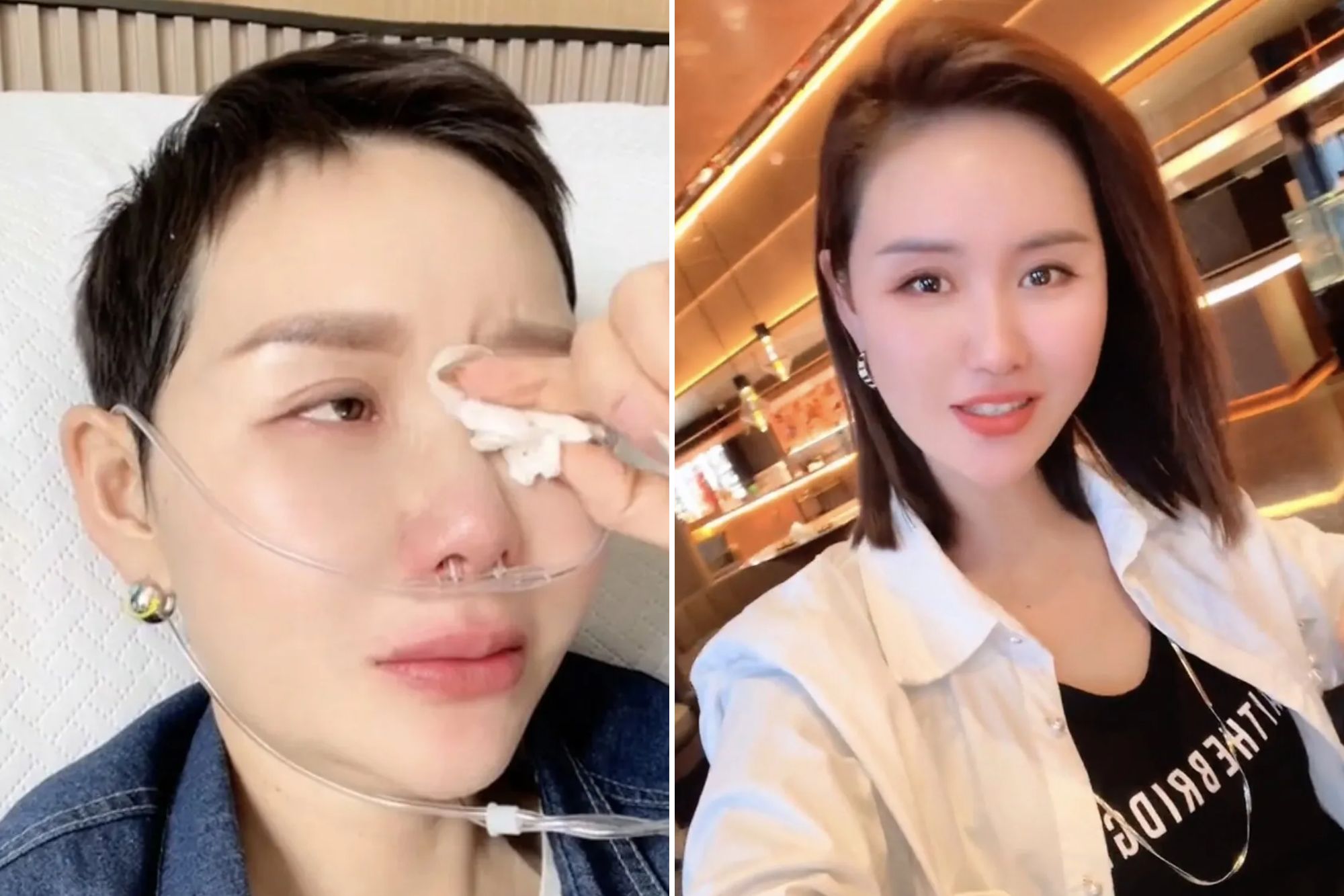 An image collage containing 2 images, Image 1 shows Beauty influencer described as 'warrior' dies of cancer aged 41, Image 2 shows Beauty influencer described as 'warrior' dies of cancer aged 41