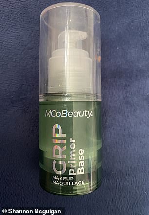 Pictured: The MCoBeauty Grip Primer Base