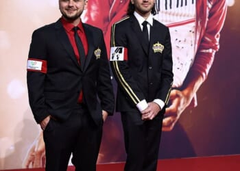 Michael Jackson ¿s sons Blanket and Prince showed their support for the late King of Pop¿s new biopic at its Berlin premiere on Friday, while daughter Paris was noticeably absent from the screening