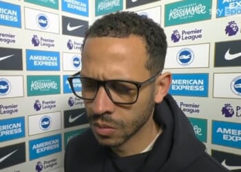 Liam Rosenior's post-match interview after Chelsea's 3-0 defeat at Brighton on Tuesday has been studied by a body language expert