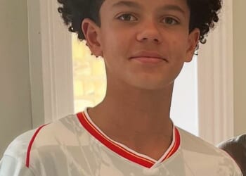Noah Campbell, 13, died in a crash on Friday night following a collision between a car and three teenagers on bikes and a scooter