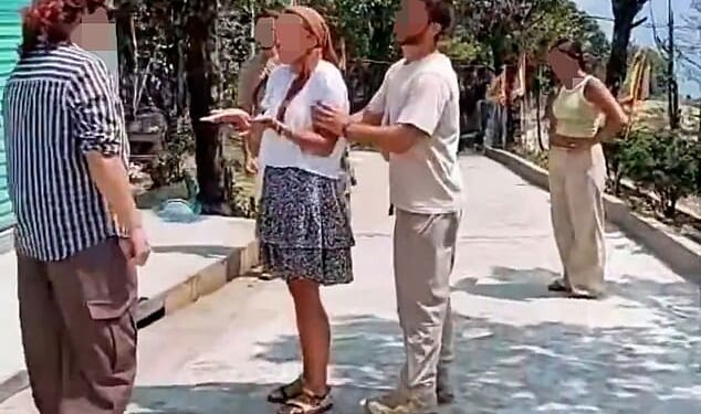 A fresh video shows the pair of British tourists again harassing a group of Israelis in Vietnam