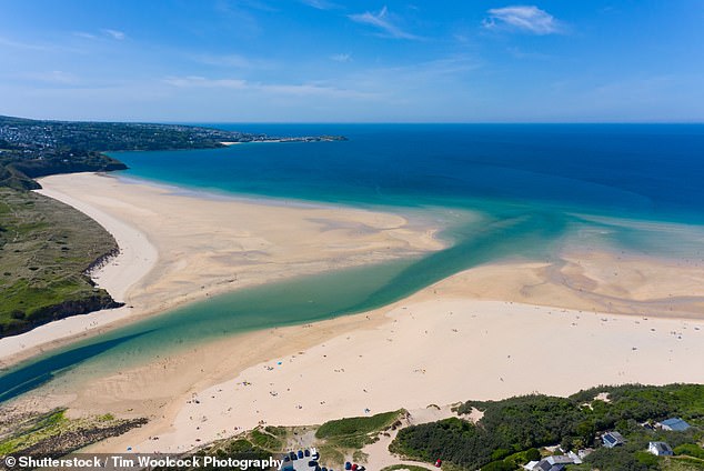 Hayle Beach is reminiscent of more glamorous destinations further afield
