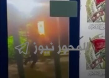 A video posted on Telegram by pro-Iran group Ashab Al-Yamin appeared to show the attack on the Kenton United Synagogue