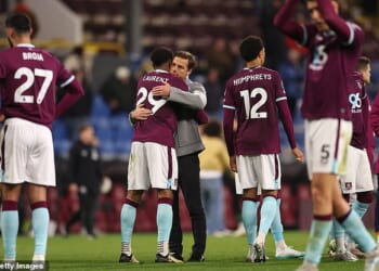 Burnley are RELEGATED from the Premier League: Scott Parker's side join Wolves in next season's Championship with four games still to play