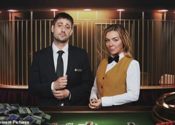 Matty (L) and Leanne (R) are co-workers at a Liverpool casino who discover they are both secretly robbing from the safe