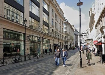 A woman has been arrested on suspicion of attempted murder after a car allegedly mowed down pedestrians on Argyll Street in Soho