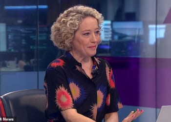 Cathy Newman appeared visibly upset during her final night on Channel 4 as she interviewed the parents of a woman who took her own life after visiting a suicide forum online