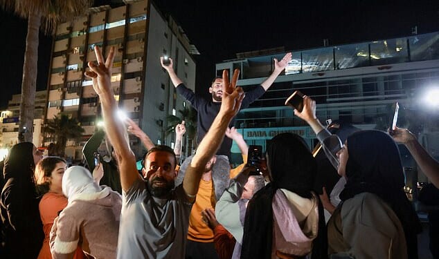 Massive celebrations swept through Lebanon on Friday as a 10-day ceasefire between the country and Israeli forces went into effect