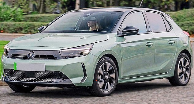 Vauxhall Corsa Electric: The Vauxhall, which costs almost £27,000, has 220 miles of range