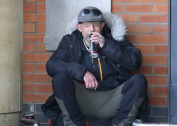 Cheryl Tweedy's estranged brother Andrew was spotted 'begging for money and living in a tent outside a supermarket' in Jarrow, South Tyneside, earlier this week