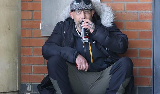 Cheryl Tweedy's estranged brother Andrew was spotted 'begging for money and living in a tent outside a supermarket' in Jarrow, South Tyneside, earlier this week